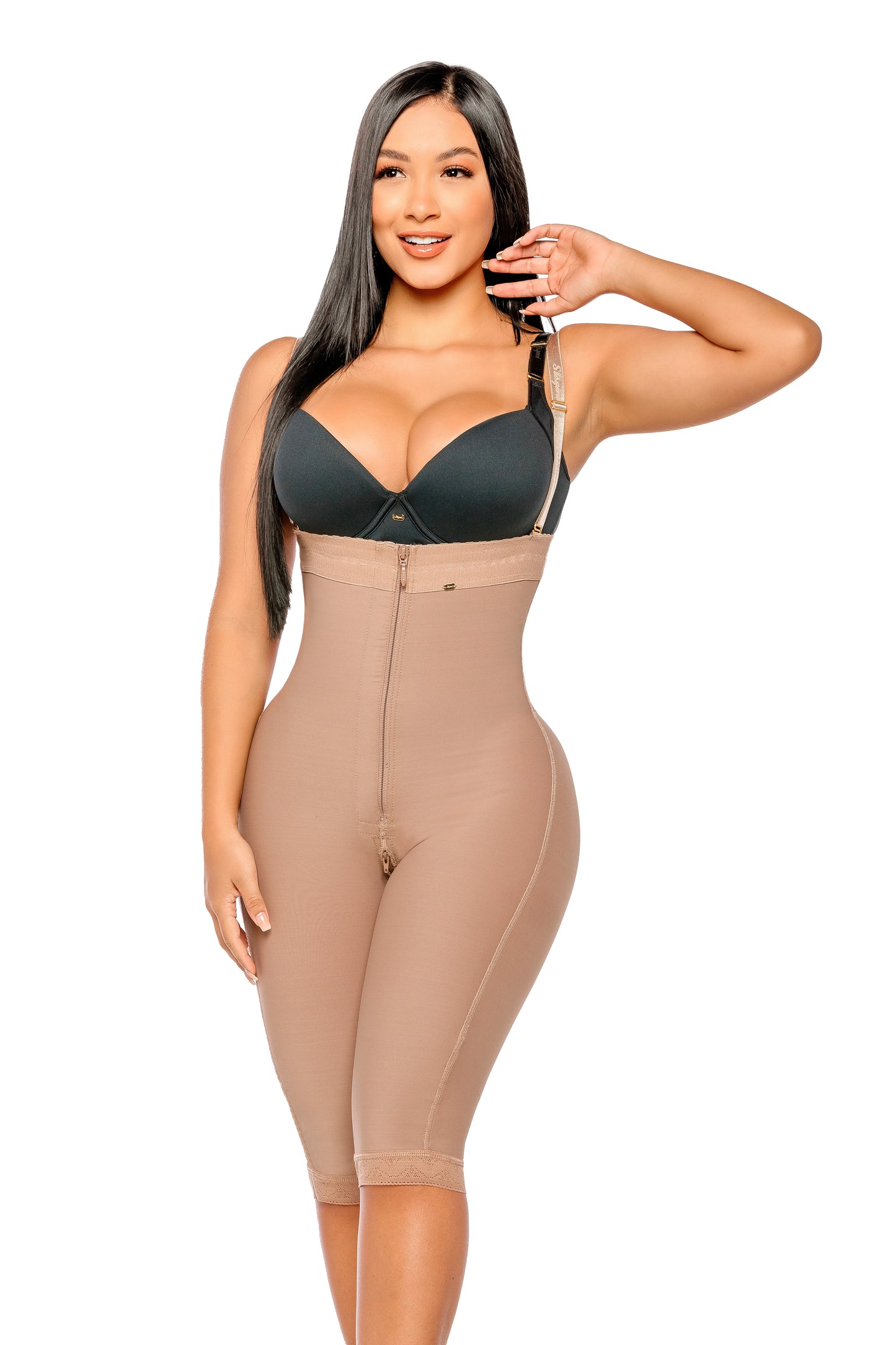 BE7108 Faja strapless pierna larga/ Invisible