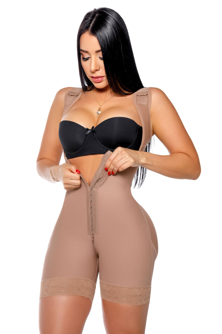 BE7115 Faja Cuerpo reloj de arena y tiras gruesas/ Hourglass